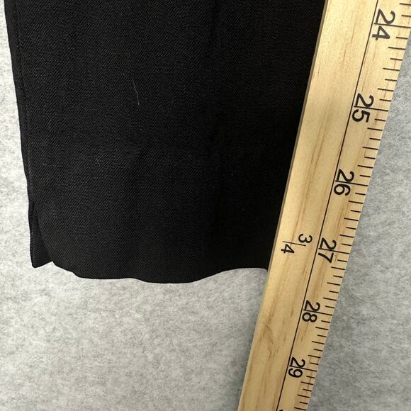 Banana Republic Pants WMNS 2 Mid-Rise Jackson Fit Black Slim Ankle Vented Hem - Picture 11 of 12